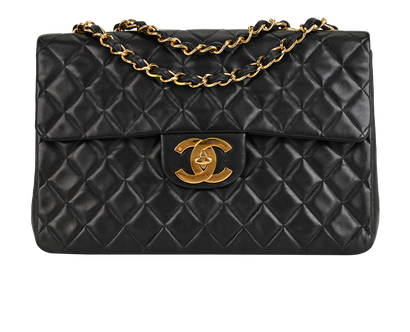 Maxi Jumbo XL, &pound;3,600, Handbags, Black, Lambskin Leather, Front view